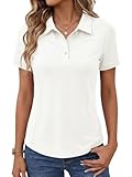 Associez : La blouse pour femme est idéale à porter avec vos leggings, jeans, shorts, pantalons de survêtement, jupes et bien plus encore.