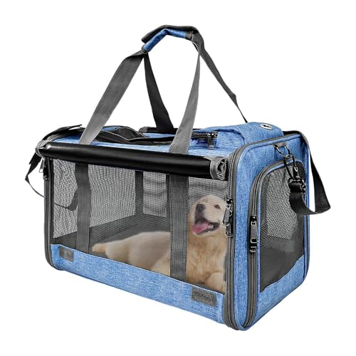Panier pour chat ventilé et portable pour avion et auto - 2