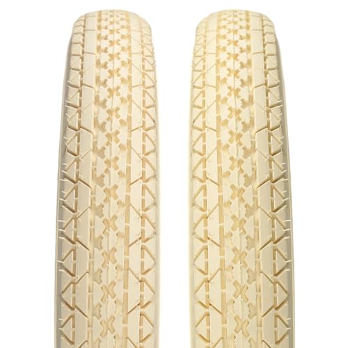 SIMEIQI 26x2.125 Cream Wall Tires