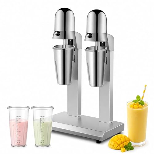 Mixeur à milkshake commercial de 800 ML double gobelet automatique