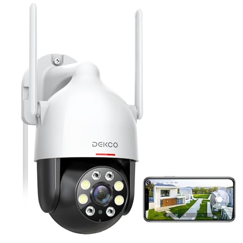 防犯カメラ 屋外 ソーラー式 2ｋ300万画素 見守りカメラ 360°広角 Amazon.co.jp: DEKCO 防犯カメラ 屋外 屋内 電源コード式 300万