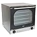 Price comparison product image Electric Convection Oven Countertop Commercial Table-Top Baking Oven Fan-Assisted Double-Layer Glass Temperature Control Timer Included 4 Trays &1 Tray Handle