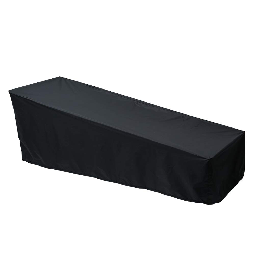 Ghopy Garden Lounger Covers with Drawstring 190T Waterproof 208x76x79/41cm Outdoor Deck Chair Cover