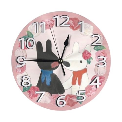 TƃKXp[ (2) Ǌ|v EH[NbN uv a25cm CeA ǂv AiO É Abj Wall Clock dr xbh[ u|p ₷ fXNgbvNbN bsO