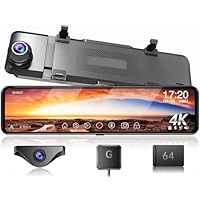 Amazon.co.jp: JADO ドライブレコーダー ミラー型 4K 【最新 自在拡大