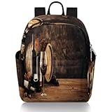 Práctico: cierre de cremallera. 1 compartimento principal con cremallera y 1 bolsillo interior con cremallera para guardar tu teléfono, libros, cartera y maquillaje, llaves y otros objetos pequeños. 2 bolsillos laterales para botellas de agua pequeñas, paraguas, etc.