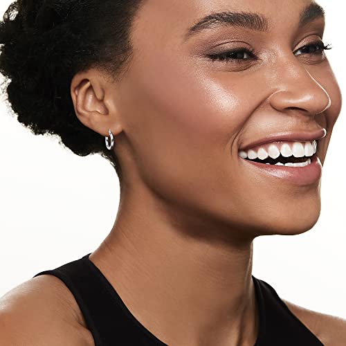 Ross-Simons 1.5mm 14kt White Gold Small Hoop Earrings2