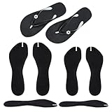 Support de voûte plantaire en gel pour soulager la douleur - Le support de voûte plantaire en gel ergonomique intégré amortit et stabilise le pied, offrant un soulagement ciblé de la fasciite plantaire, douleur au talon, et les pieds plats. Répartit la pression uniformément pour réduire la tension lors d'un port prolongé, rendre les tongs confortables pour les activités de toute la journée