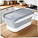 Pet Food Storage Containers, Collapsible Dog Food Storage Container with Sliding Transparent Lid, Airtight Bucket for Dogs/Cats