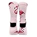 UTRSIFB Boy's Leisure Sports Socks, All Season Stockings, Soft Fashion Breathable Dress Decor Boots Socks Pink Flamingo