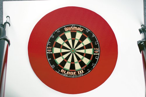Premierdarts Dartboard Surround/Catchring in ROT Cover