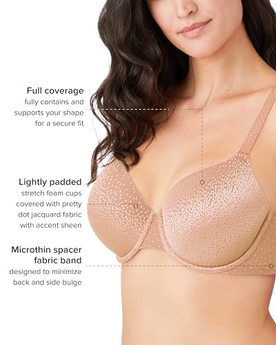 Image of Wacoal Women's Back Appeal Lightly Padded Full Coverage T-Shirt Bra, 853303