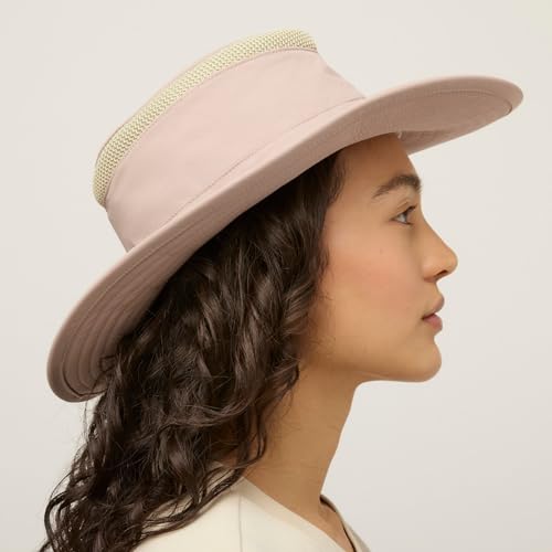 Image of Tilley Mens Womens LTM6 Broad Brim Extra Ventilation Sun Protection Airflo Bucket Sun Hat