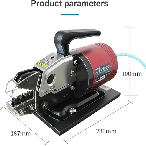 Pince à sertir pneumatique 1,3 T pour simplifier le câblage - 8