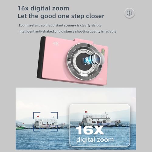 Cámara Digital Andoer 4K CCD 48MP Pantalla 2.8 pulg miniatura 7