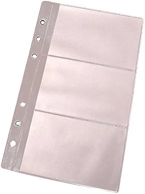 EvZ Pocket Calculator for 7 Inches Journal Organizer Diary A6 Notepad Notebook 6/9 Holes A5/A6/B5 Ring Binder, 8-Digit/Scale Ruler Edge