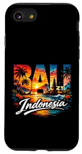 I Love Bali �C���h�l�V�A �o�P�[�V���� ���y�Y �X�}�z�P�[�X iPhone SE (2020) / 7 / 8 �p