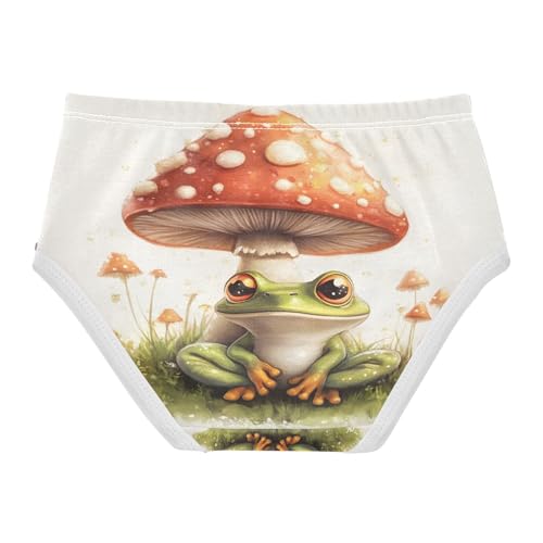 Cute Frog Mushroom Toddler Girls's Underwear 2T 202b89612