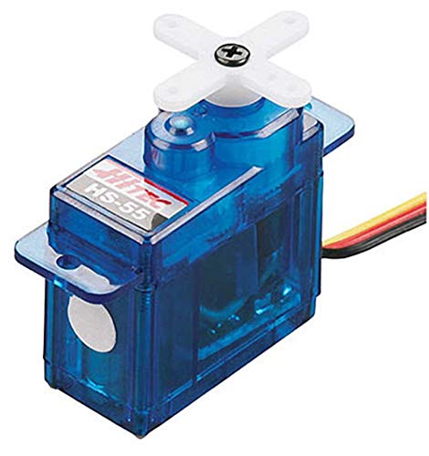 Unbekannt HRC31055S 112055 Hitec Mini servo analogique HS-55 Matériau : Plastique Système d'emboîtement : JR