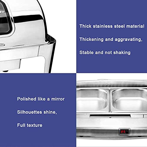 Estufa Buffet eléctrica con horno visual y pantalla digital 9L miniatura 6