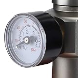 Atyhao 2-w-1 mini regulator gazu CO2 manometr Soda z adapterem 3/8 cala na TR21.4