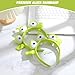 Three-eyed Alien Monster Toy Headband Cute Plush Headband Headwear for Themed Party Girls and Kids (1 Pcs)