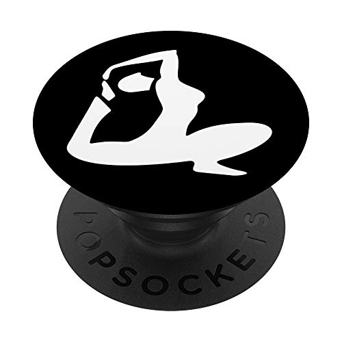 Yoga posa in bianco & nero AFB1433 PopSockets