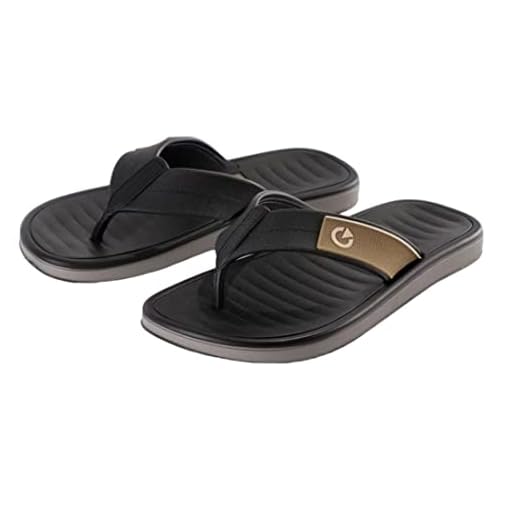 Chinelo Paris, Cartago, Masculino, Cinza/Preto, 43/44