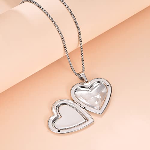 Heart Locket Necklace That Holds 2 Pictures Abalone Shell Locket Necklace Memorial Photo Locket Personalized Any Photo Healing Gift For Women Girls Christmas Graduation Day #TOP4