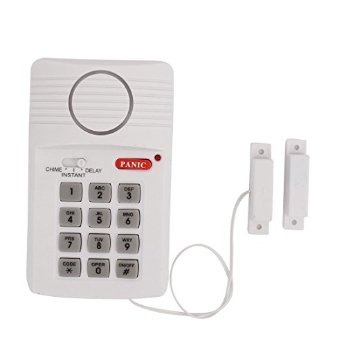 Ruilogod Sistema de alarma Secure Pro Techeypad como se ve en la seguridad doméstica de TV