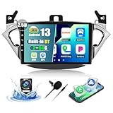 CAMECHO 2+64G Android 13 Autorradio para Opel Corsa 2015-2019 Opel Adam 2013-2016, 9' Wireless Carplay Android Auto Bluetooth Radio con Cámara de Trasera WIFI GPS FM/RDS Mirror Link HD Pantalla Táctil