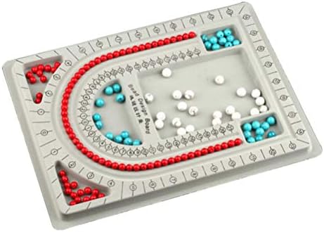 Solati 2 Pcs Bead Design Board Flocked Bracelet Design Board Flocked Bead Board Necklace Beading Jewelry Organizer Tray DIY Jewelry Making Tray