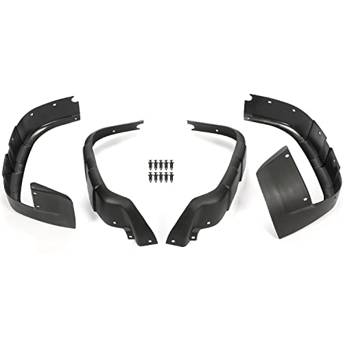 Image of ECOTRIC Fender Mud Guard Compatible with 1995-2004 Honda TRX400FW TRX450 Foreman FOURTRAX Mud Flaps 4Pcs