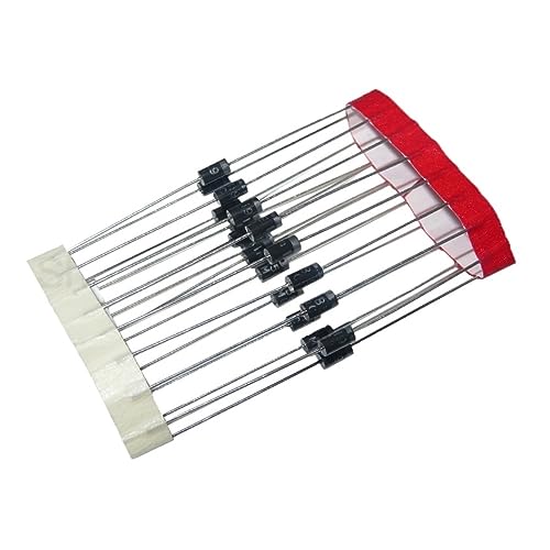 WHWRCADV 10 PCS 1N4007 1N5819 1N4001 UF4007 FR107 FR157 FR207 1N4004 1N4937 HER107 RL207 1N5817 1N5399 DO-41 Rectifier Diode(1N4001)