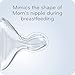 NUK Smooth Flow Anti Colic Baby Bottle, 10 oz, 4 Pack, Blue Elephant,4 Count (Pack of 1)