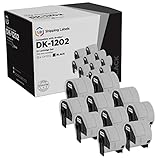 LD Products Compatible Shipping Label Replacements for Brother DK-1202 2.4 inch x 3.9 inch (10-Pack) for use in P-Touch: QL-1050, QL-1050N, QL-1060N, QL-500, QL-500EC, QL-550, QL-570 & QL-570VM