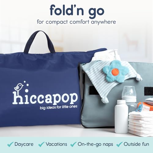 Hiccapop Playard Mattress Pad (38"x26"x1.25"), Playpen Pad, Portable Crib Mattress with Carry Bag, 1.25" Thick - Image 6