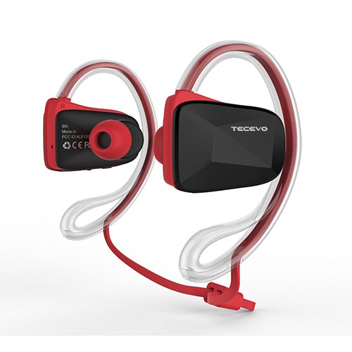 TECEVO FX3 Sport Sweatproof Bluetooth V4.0 Stereo Earphones With Handsfree Wireless Sports Headset - NFC Enabled