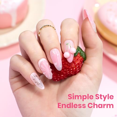Image of Beetles Milky Pink Gel Nail Polish, Baby Pink Soak Off Gel Polish 15ml | Soft Milky Baby Pink Gel Polish in 15ml Full Size, Designed for Soak Off UV /LED Manicures