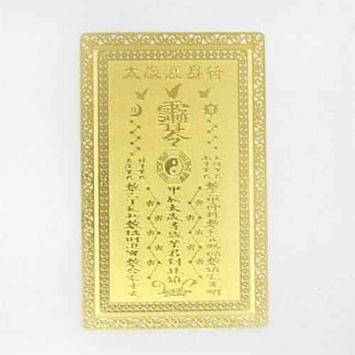 Feng Shui Tai Sui Amulet Card Wealth Porsperity Success Lucky Fengshui Gift W5454, Green, 8*5cm - Image 3