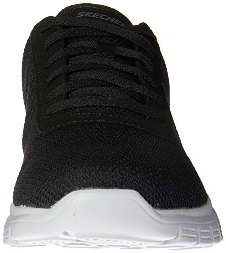 TENIS SKECHERS SKECHERS BURNS-BRANTLEY Masculino Preto/Cinza Escuro 40