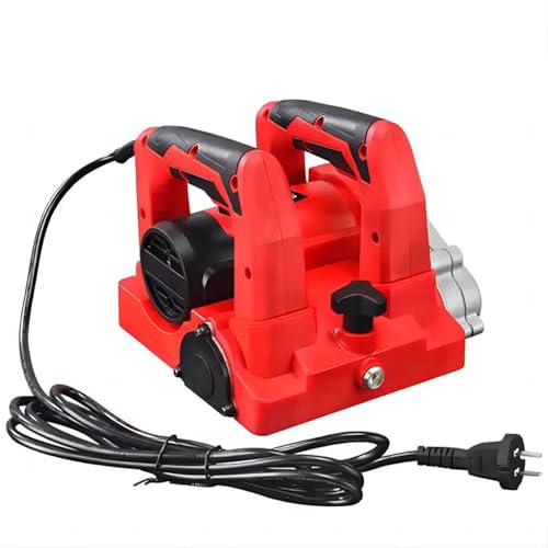Electric Wall Planing Machine, 1600W motor power wall sander,3500r/min no-load speed, wall sander for painted walls with 15mm planing width and 1-4mm wall planing depth, for Putty, White Gray Walls