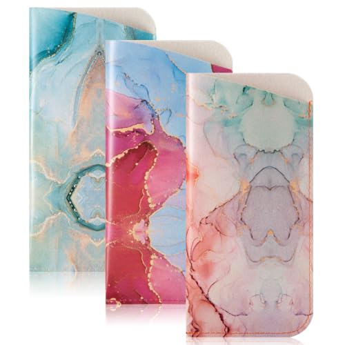 Image of TRIUMPH VISION Reading Glasses Pouch Eyeglass Sleeve Soft Case Slim 3 Pack