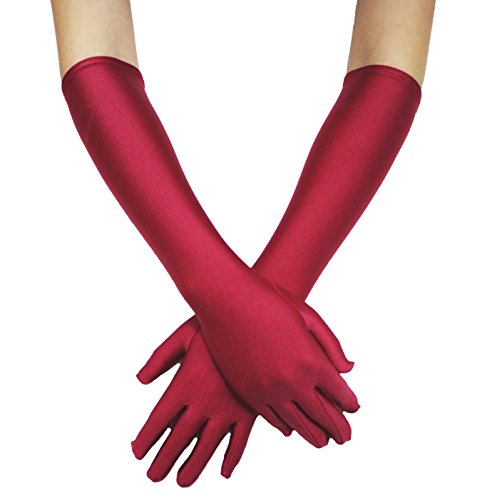 Petitebella Single Color Girl Long Gloves