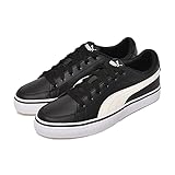 [PUMA] [プーマ] V コート バルク スニーカー メンズ レディース V COURT VULC 389907 ローカット 23.5cm 02.ブラック×ホワイト