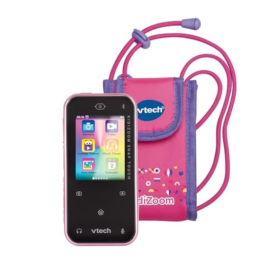 KidiZoom Snap Touch pink incl. draagtas roze