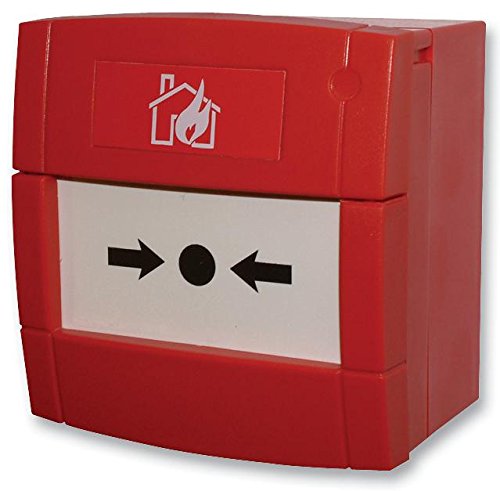 (KAC) MUS1A-R680SG-01 - Interruptor de alarma, color rojo