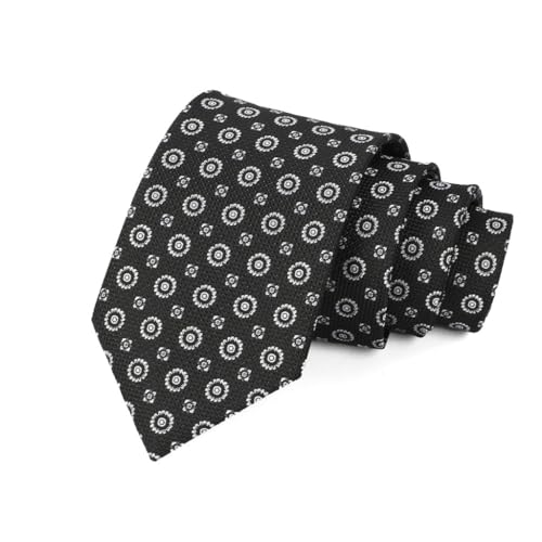 Corbata de hombre elegante negra para boda y eventos formales
