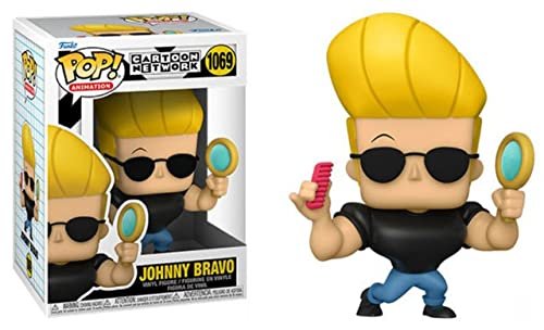 Cartoon Network: Johnny Bravo - Johnny with Mirror & Comb Funko Pop! Vinyl Figure (Bundled with Compatible Pop Box Protector Case) - Image 2
