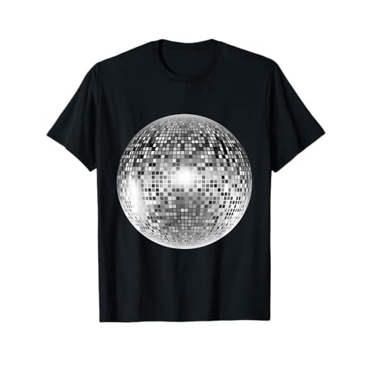 Vintage Retro Disco Ball Retro 1980s DJ T-Shirt